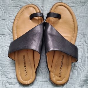 Leather sandals, EUC